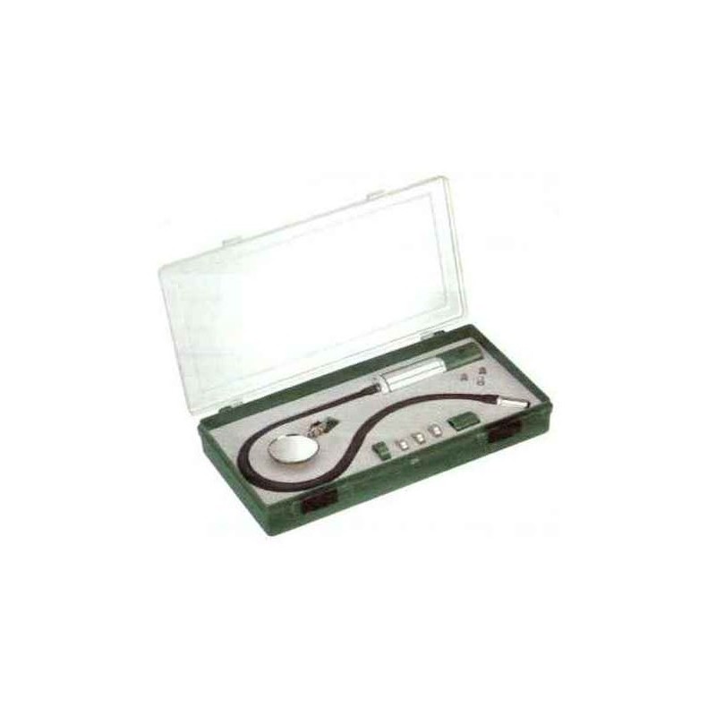 Kit pesca magnético com luz e espelho