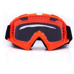 Óculos p/capacete motocross laranja