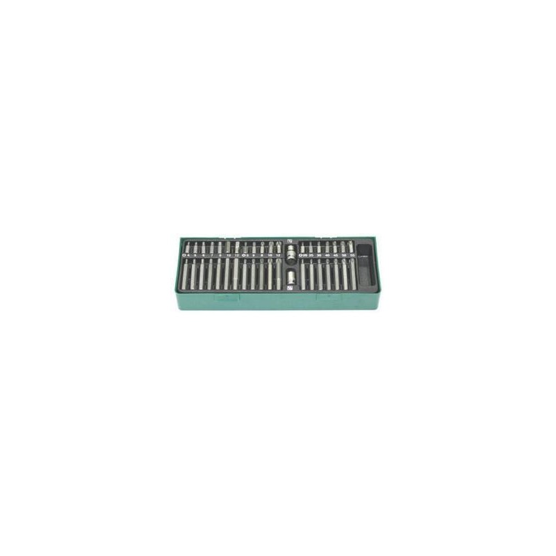 Jogo de 40 Bits de 1/2" e 3/8"