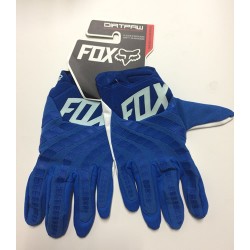 Luvas motocross Fox Dirtpaw azul-branco