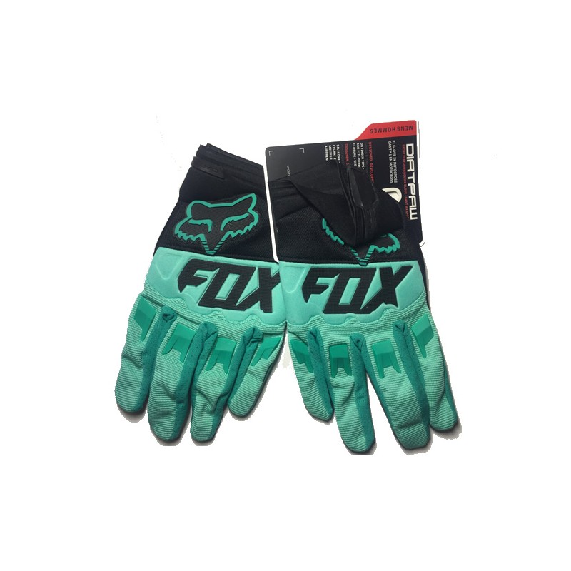 Luvas motocross Fox Dirtpaw preto-verde