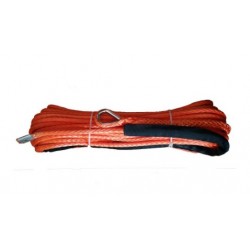 Corda sintética guincho 12mmX25MT vermelha