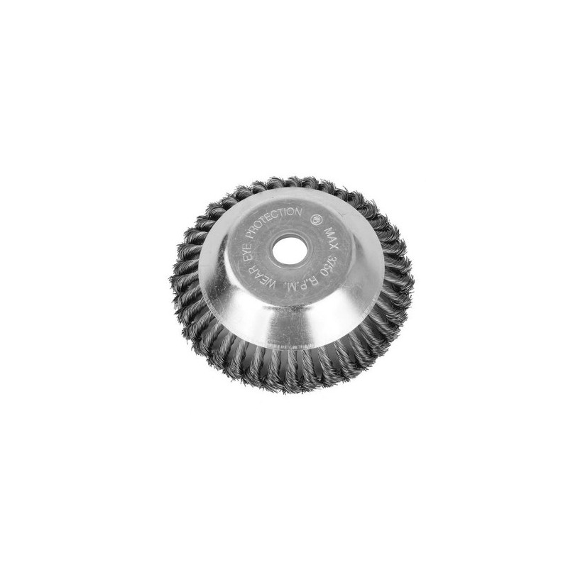 Cabeça p/roçadora c/arame aço 15cm 