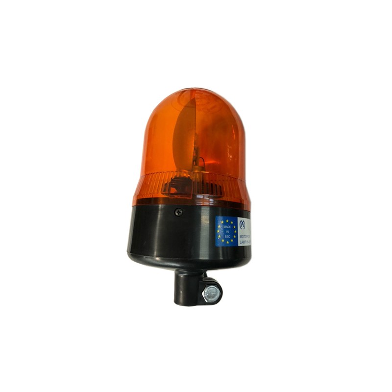 Pirilampo rotativo 12V c/base p/tubo