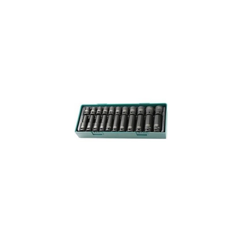 Jogo de chaves impacto 1/2" 22 pcs