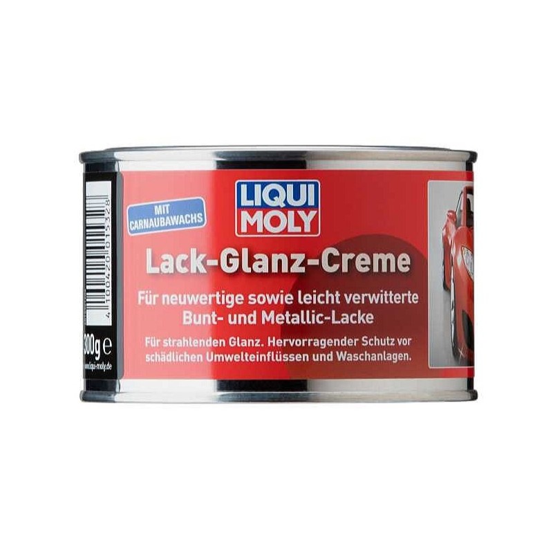 Massa Liqui Moly cera polimento/brilho 300gr