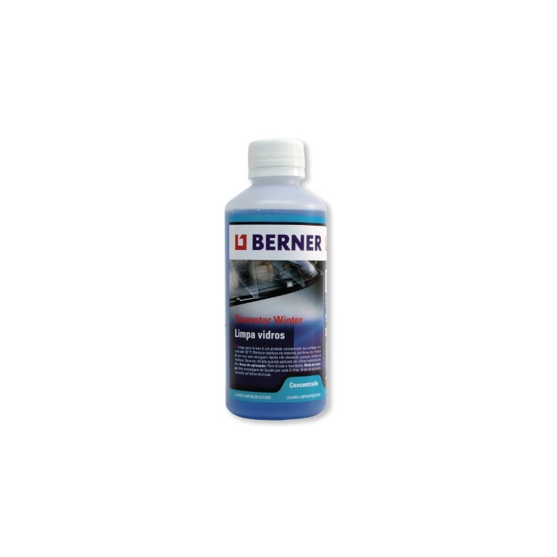 Líquido limpa vidros puro/concentrado Berner 250ml