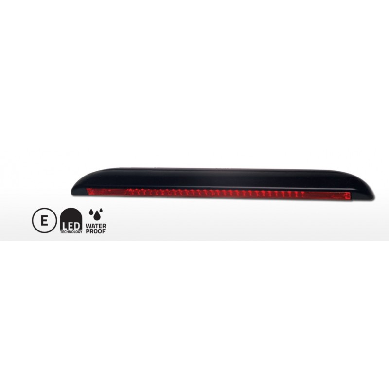 Farolim 3º stop retangular grande fino 407mm