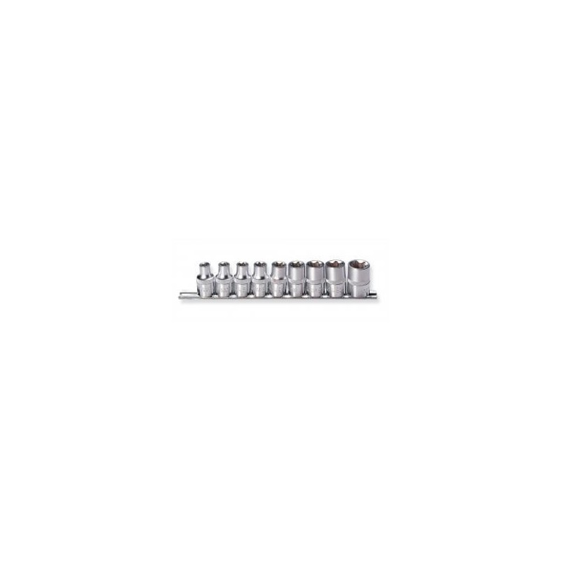 Jogo 9 chaves caixa torx 1/2'' 