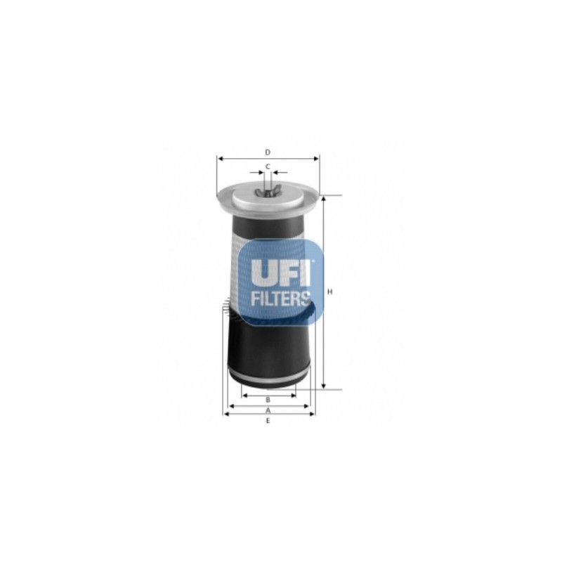 Filtro ar Fiat - New Holland 5586 98- exterior 