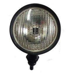 Farol iluminação lavoura redondo com proteção em borracha 