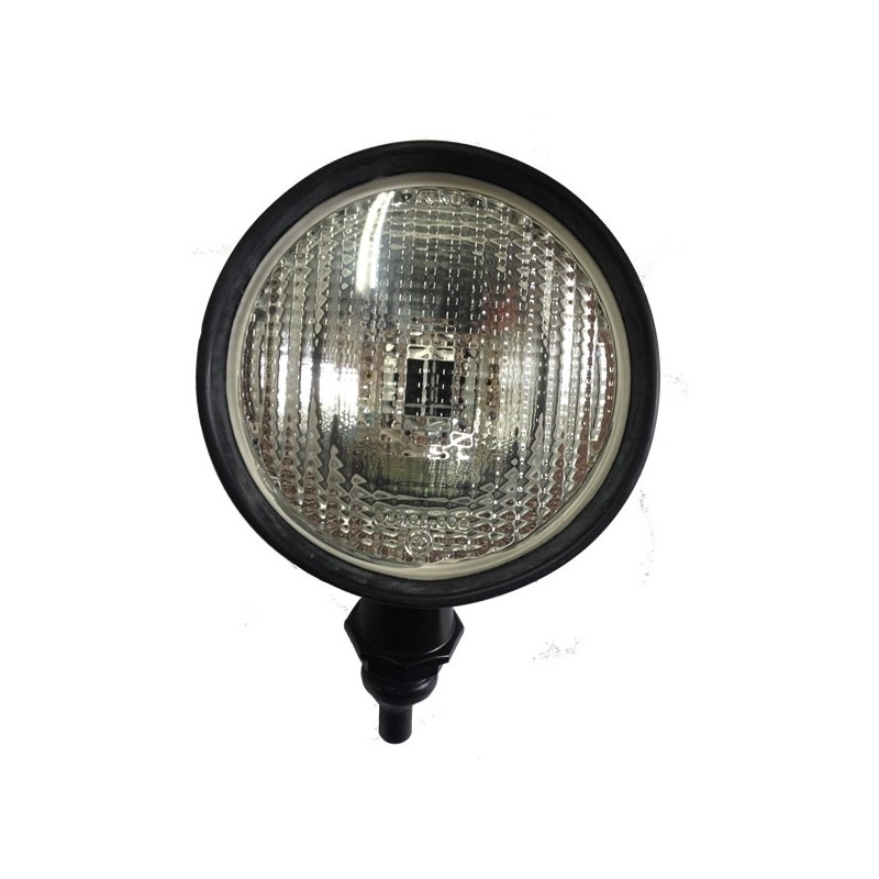 Farol iluminação lavoura redondo com proteção em borracha 