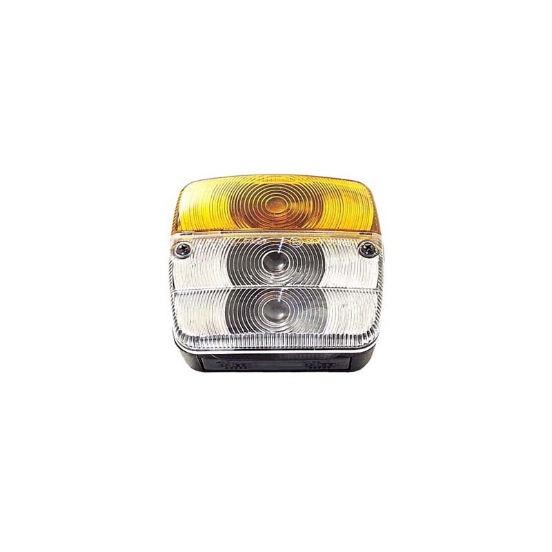 Farolim atrelado branco+amarelo frente